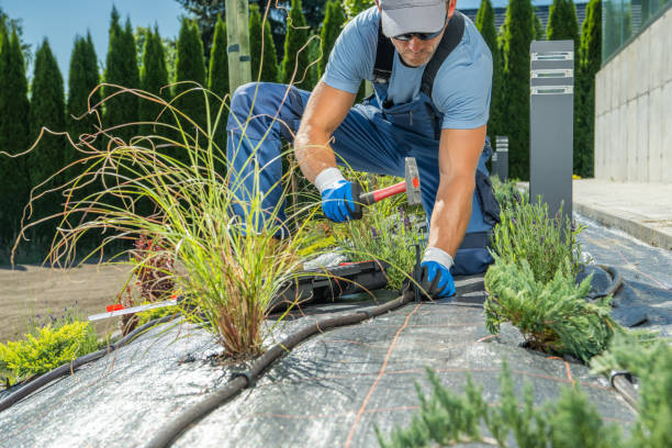 Installing sprinkler irrigation system